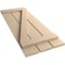 Ekena Millwork Rustic Three Board Spaced Board-n-Batten Smooth Faux Wood Shutters w/Z-Board, 17 1/2W x 80H, PR SHUBSZ17X80SMPR - alternate 8